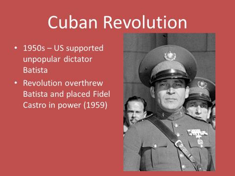 Write Essay on Cuban Revolution