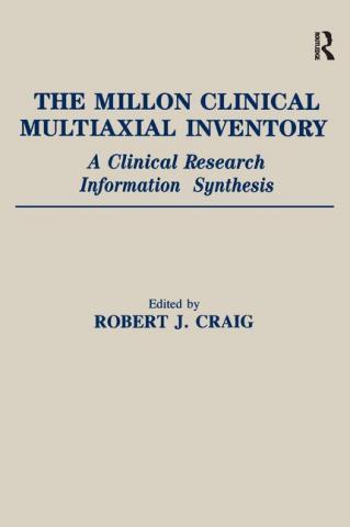 MILLON CLINICAL MULTIAXIAL INVENTORY/MCMI-III