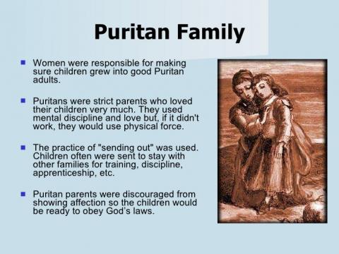 Essay on puritans